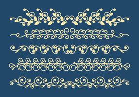 Decoratieve ornamenten Vector Set