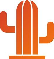 cactus pictogramstijl vector