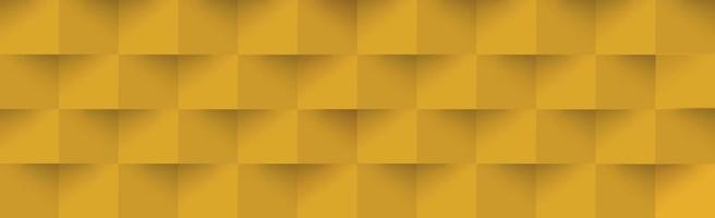 abstracte oranje achtergrond, websjabloon, vierkanten met schaduw - vector