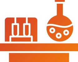 chemisch laboratorium icoon stijl vector