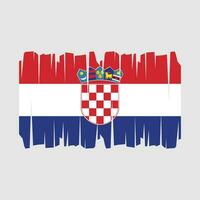 kroatië vlag vector