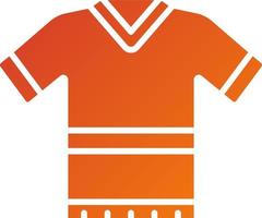 rugby overhemd icoon stijl vector