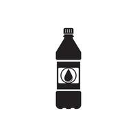 drinken fles pictogram, illustratie ontwerp sjabloon. vector