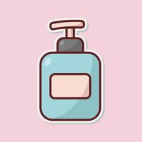 shampoo icoon vector ontwerp sjabloon