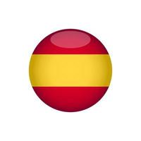 Spaans vlag icoon vector ontwerp Sjablonen