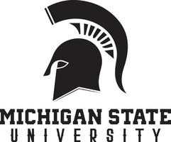 Michigan State universiteit vector