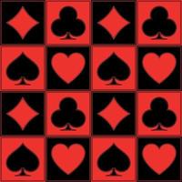 poker patroon vector ontwerp