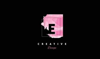 eps e brief logo water kleur sjabloon voor uw bedrijf. vector kunst voor grafisch en logo ontwerp..ep