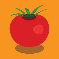 een mooi tomaat groente vector kunst ontwerp