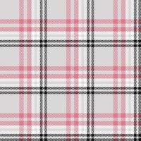 plaid Schotse ruit patroon naadloos textiel is een gevormde kleding bestaande van kris gekruist, horizontaal en verticaal bands in meerdere kleuren. Schotse ruiten zijn beschouwd net zo een cultureel icoon van Schotland. vector