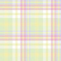 pastel plaid patroon naadloos structuur is een gevormde kleding bestaande van kris gekruist, horizontaal en verticaal bands in meerdere kleuren. Schotse ruiten zijn beschouwd net zo een cultureel Schotland. vector