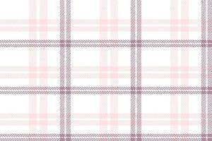 Purper Schotse ruit plaid patroon kleding stof ontwerp structuur is geweven in een gemakkelijk twill, twee over- twee onder de kromtrekken, oprukkende een draad Bij elk slagen voor. vector