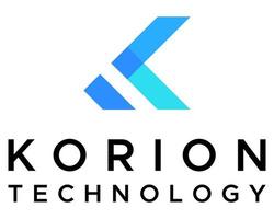 k brief monogram technologie logo ontwerp. vector