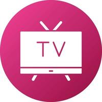 tv-pictogramstijl vector