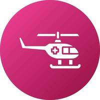 helikopter pictogramstijl vector