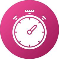 stopwatch-pictogramstijl vector