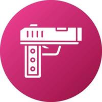 revolver pictogramstijl vector