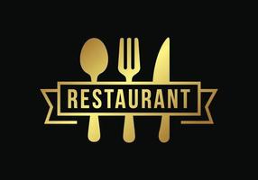 restaurant logo sjabloon ontwerp vector