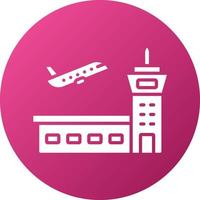 luchthaven pictogramstijl vector