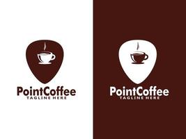 koffie plaats logo ontwerp sjabloon, vector koffie logo voor koffie winkel en ieder bedrijf verwant naar koffie.