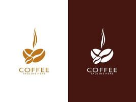 koffie logo ontwerp sjabloon, vector koffie logo voor koffie winkel en ieder bedrijf verwant naar koffie.