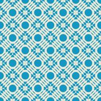 blauw patroon Aan wit naadloos ontwerp achtergrond. vector