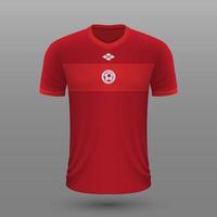 realistisch voetbal overhemd , kalkoen weg Jersey sjabloon voor Amerikaans voetbal uitrusting. vector