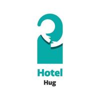 hotel knuffel logo vector