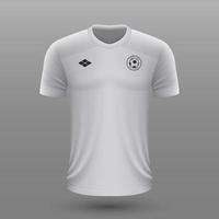 realistisch voetbal overhemd , Japan weg Jersey sjabloon voor Amerikaans voetbal uitrusting. vector