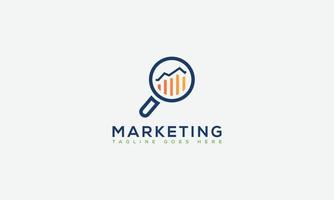een logo voor marketing, techniek, en marketing. vector