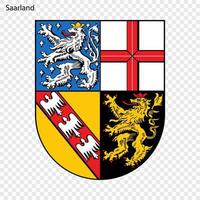 embleem van thüringen, provincie duitsland vector