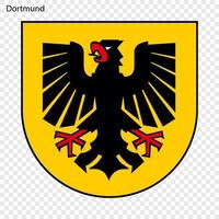 embleem van dortmund vector