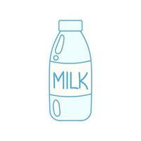 melk fles tekening vector