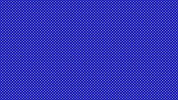 wit kleur polka dots over- medium blauw achtergrond vector