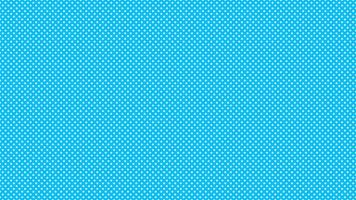 wit kleur polka dots over- diep lucht blauw achtergrond vector