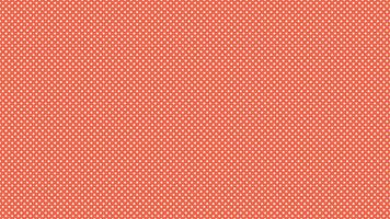 wit kleur polka dots over- tomaat oranje achtergrond vector