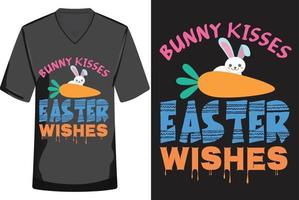 gelukkig Pasen t-shirt ontwerp vector