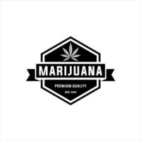 hennep en marihuana logo Sjablonen, logo ontwerp elementen. vector illustratie en logotype sjabloon, medisch hennep logo