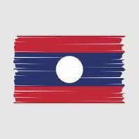 vlag van laos vector