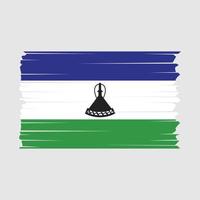 vlag van lesotho vector