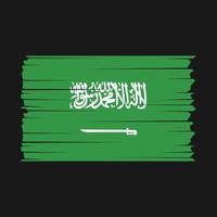 vlag van saoedi-arabië vector