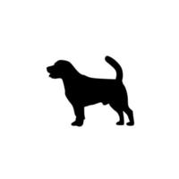 hond teken voor logo vector