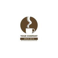 vector koffie winkel voor logo of illustratie