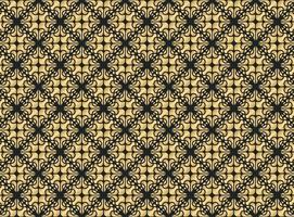 luxe gouden ornament patroon ontwerp achtergrond vector