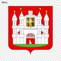 embleem van mons vector