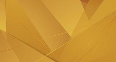 glimmend gouden lijnen en strepen abstract meetkundig achtergrond vector