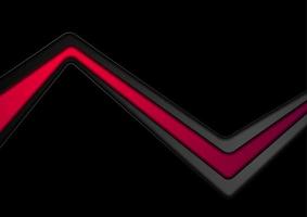 abstract zwart zakelijke achtergrond met rood streep vector