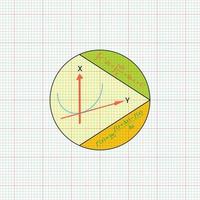 wiskundig meetkundig formules abstract achtergrond vector