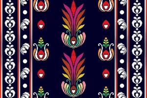 lapwerk bloemen patroon met paisley en Indisch bloem motieven. damast stijl patroon voor textil en decoratie vector