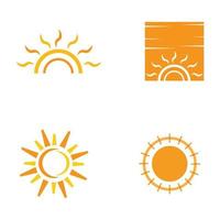 zon vector illustratie pictogram